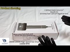 Secador de cabello de bajo ruido de 75 dB con tecnología Dyson con motor BLDC y función de nano iones