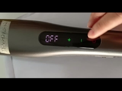 Salón negro 2 en 1 alisador de pelo portátil con pantalla táctil inteligente pantalla LCD