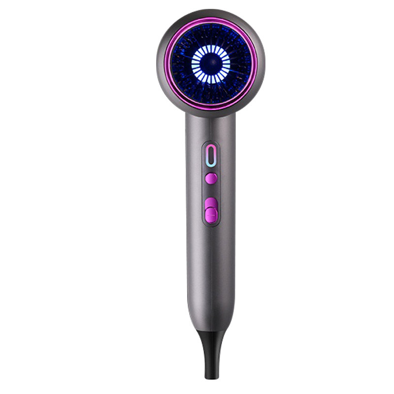 Secador de cabello de 2400W con control de temperatura inteligente y reducción de ruido para cabello liso