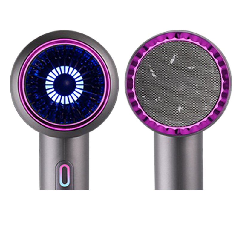 Secador de cabello de 2400W con control de temperatura inteligente y reducción de ruido para cabello liso