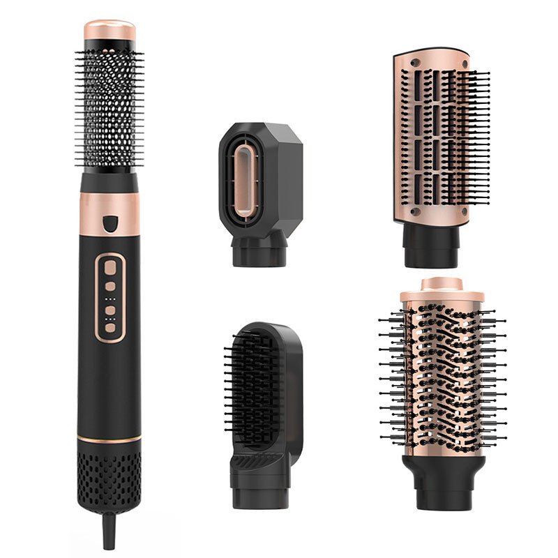 Styler automático de cepillo caliente con control de temperatura NTC iones negativos para el cabello liso