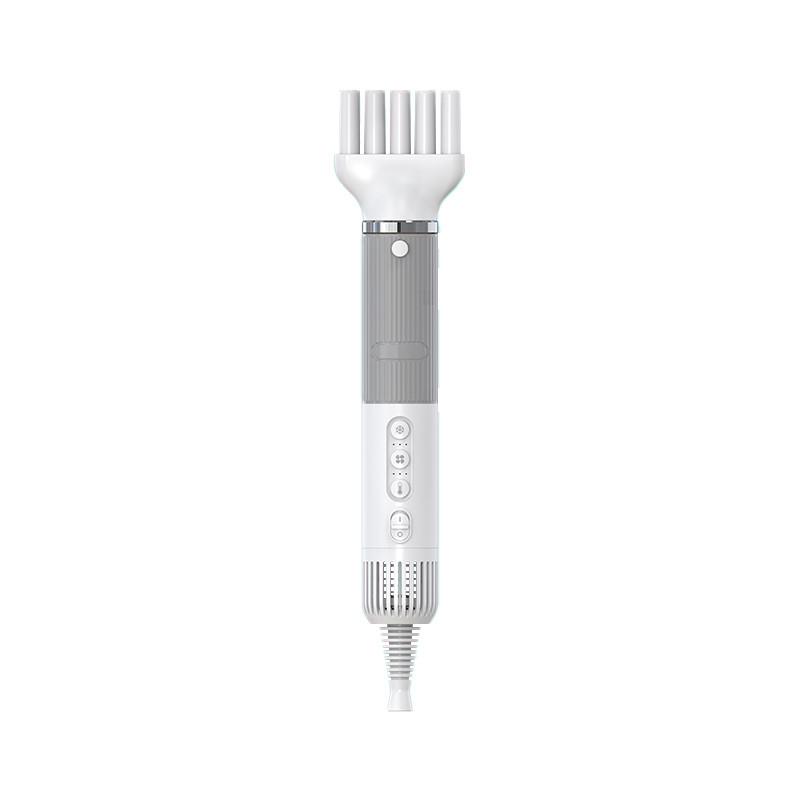 Secador de cabello eléctrico de color blanco, portátil y portátil, secador de pelo para mascotas con infrarrojos.
