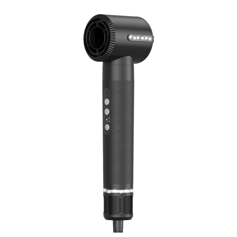7 en 1 secador de pelo con motor BLDC profesional con viento fuerte y 3 ajustes de calor