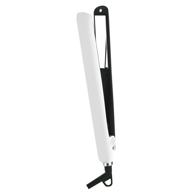 150-230 grados 60W LED Display PTC Plata Calentamiento rápido Curling enderezador de cabello enderezador