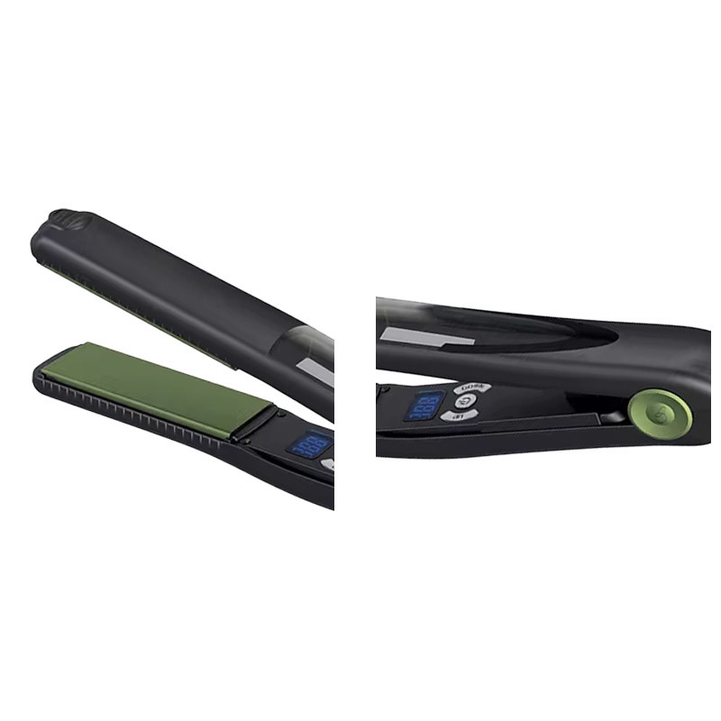 Limpiador de pelo caliente de alta eficiencia con pantalla de temperatura digital y cable de 2 metros