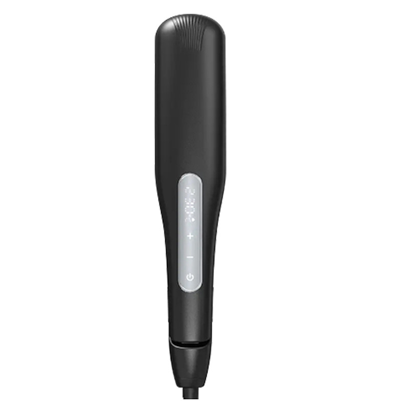 Smart Touch Screen LCD tamaño de viaje alisador de cabello para alisado seguro y rápido