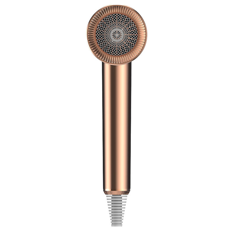 Secador de pelo compacto púrpura de 1500W con 2 velocidades y 3 ajustes de calor para viajar