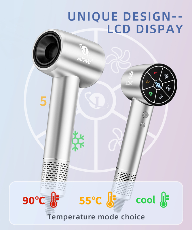 Secador de alta velocidad con motor BLDC y función de nano iones