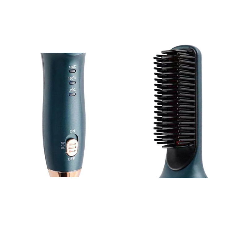 Estiramiento diario Cepillo eléctrico de alisado con voltaje ligero para el cabello brillante natural