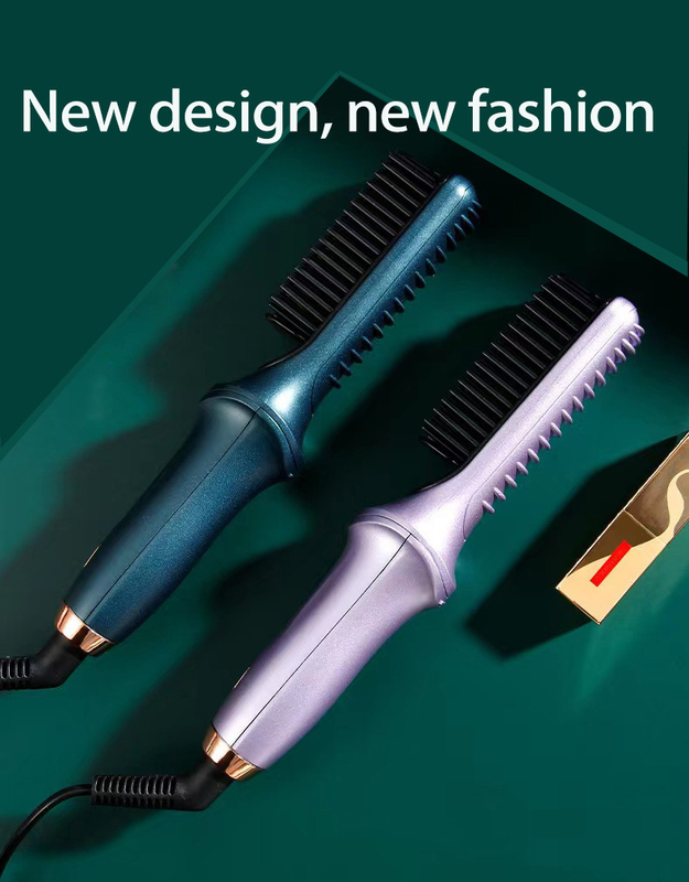 Estiramiento diario Cepillo eléctrico de alisado con voltaje ligero para el cabello brillante natural