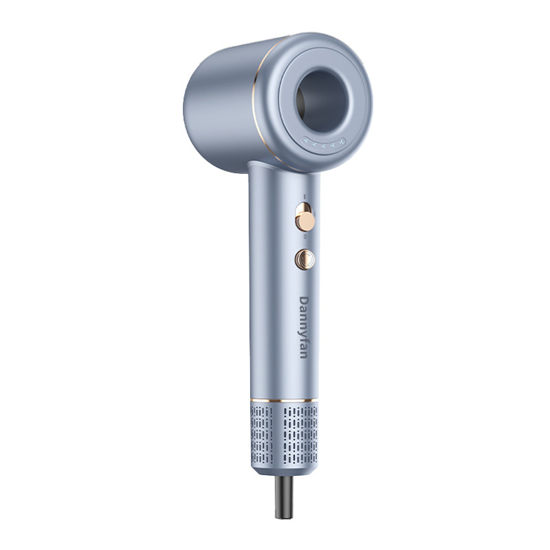 Secador de pelo de alta velocidad de iones negativos de 1600W 110000RPM con boquilla soporte de montaje magnético en pared