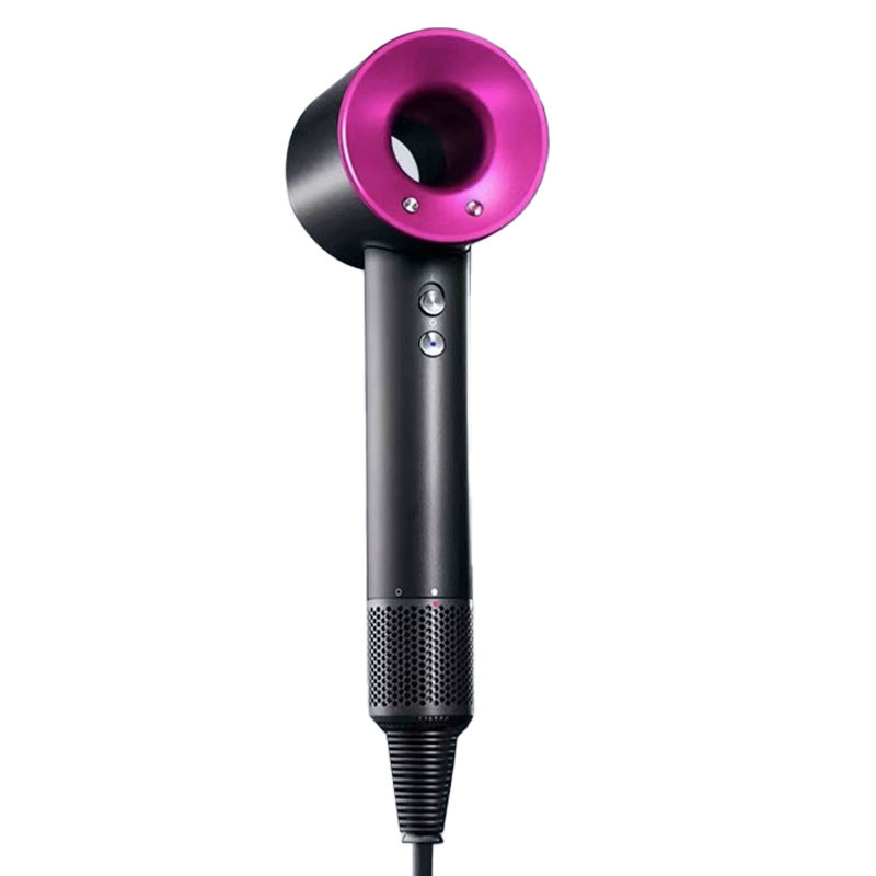 Secador de cabello con viento fuerte Bajo ruido Iónico Alto flujo de aire Seco rápido Motor sin escobillas Seca de cabello con difusor