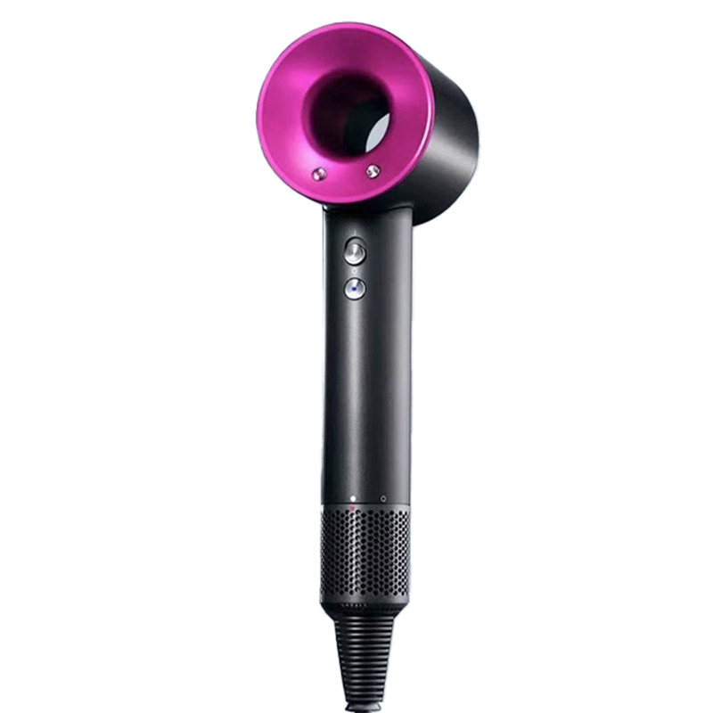 Secador de cabello con viento fuerte Bajo ruido Iónico Alto flujo de aire Seco rápido Motor sin escobillas Seca de cabello con difusor