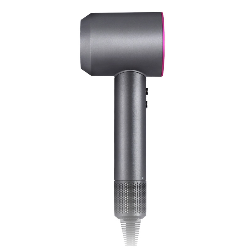 Secador de cabello con viento fuerte Bajo ruido Iónico Alto flujo de aire Seco rápido Motor sin escobillas Seca de cabello con difusor