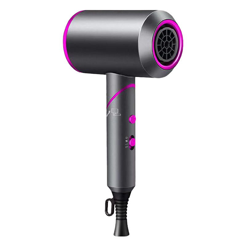 Nuevo secador de cabello de alta velocidad plegable con mango, difusor de iones negativos, soplador, secador de cabello para equipos de salón.