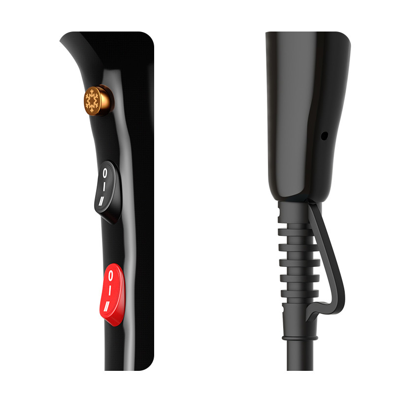Secador de pelo eléctrico con diseño de reducción de ruido y gran entrada de aire de metal