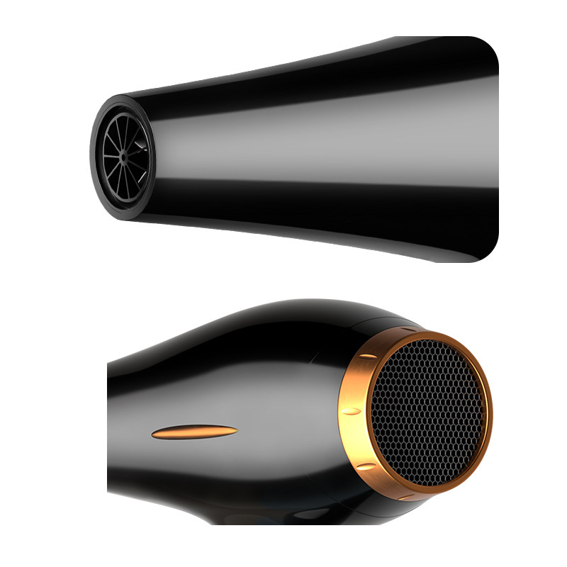 Secador de pelo eléctrico con diseño de reducción de ruido y gran entrada de aire de metal