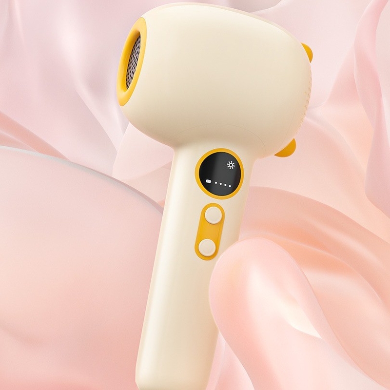 Secador de cabello inalámbrico USB para exteriores Batería para viajes Mini secador de cabello portátil Cargador inalámbrico secador de pelo
