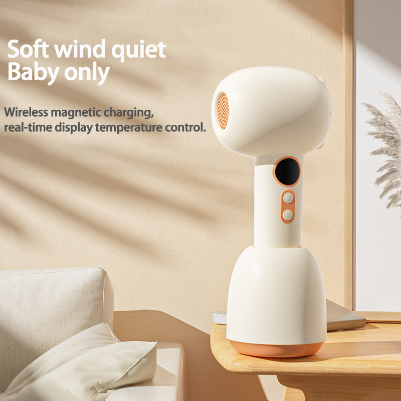 Secador de cabello sin cables personalizable con opciones de personalización y color de etiqueta