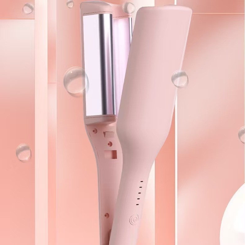 Pantalla LCD Curler eléctrico para el cabello con tecnología de iones negativos y motor de secado rápido