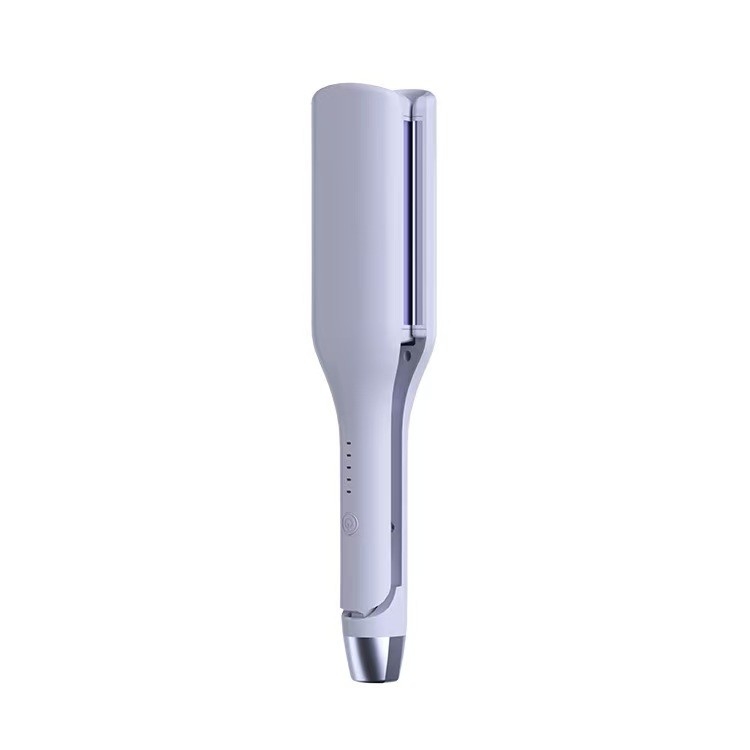 45W French Egg Waver Curler de cabello de base de agua Cerámica de glaseado de recubrimiento de onda de rollo grande iones negativos de calentamiento rápido