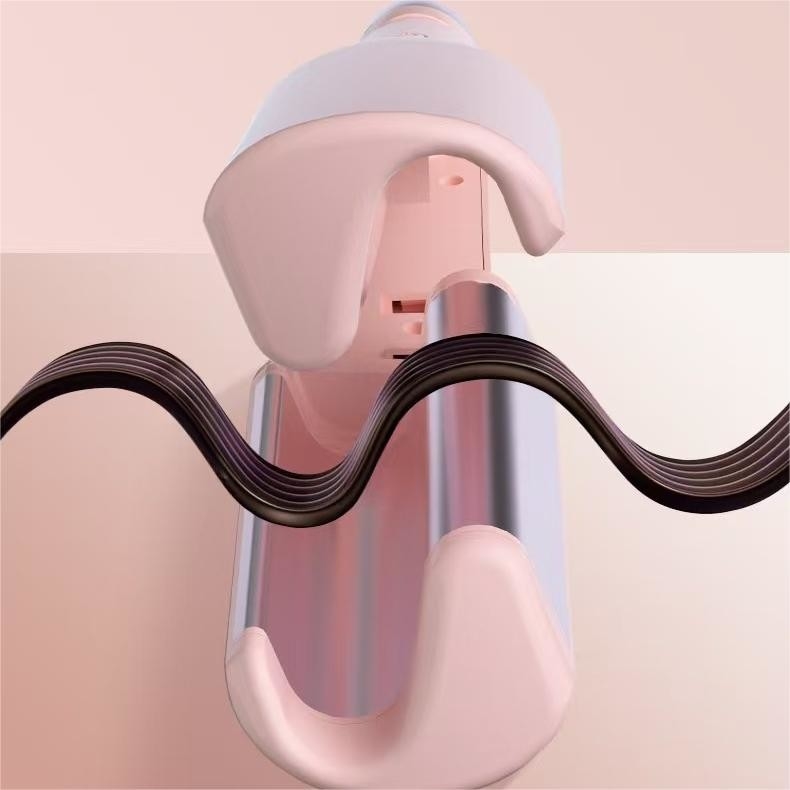 45W French Egg Waver Curler de cabello de base de agua Cerámica de glaseado de recubrimiento de onda de rollo grande iones negativos de calentamiento rápido