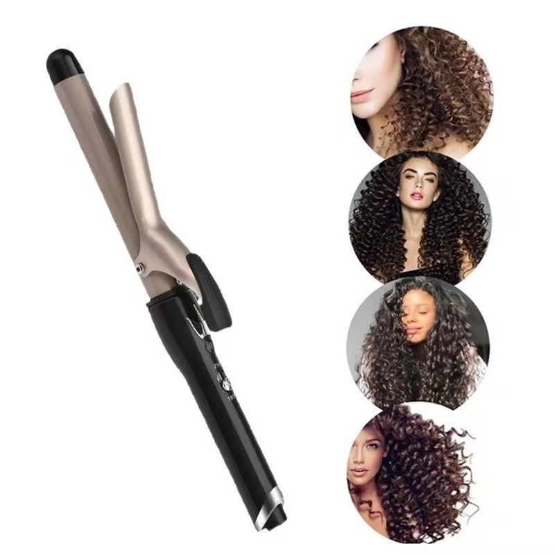 Curriculador eléctrico de cabello antifrizz con motor de alta velocidad y tecnología de iones negativos