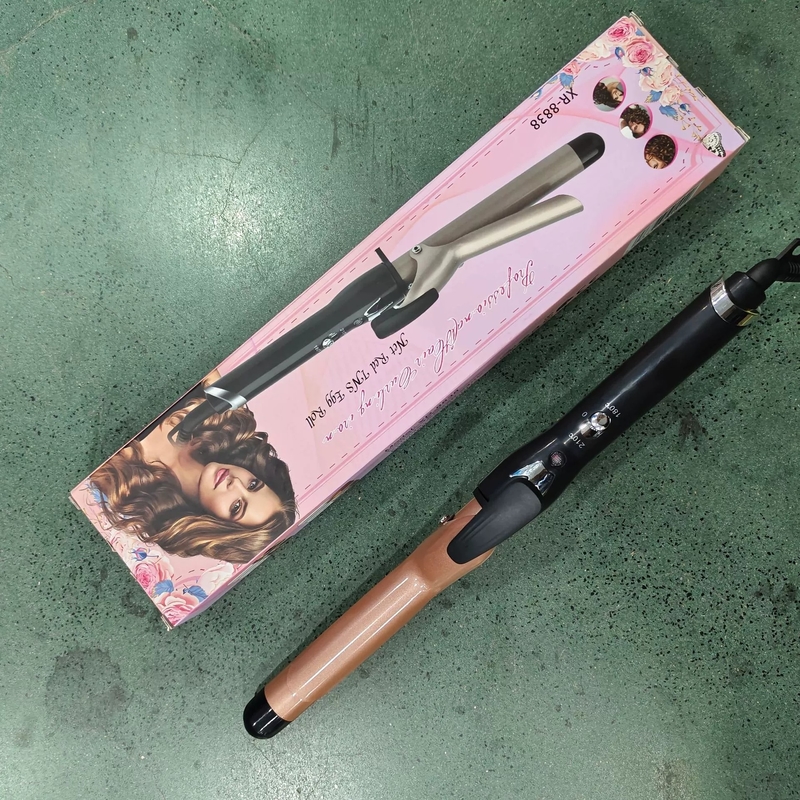 Curriculador eléctrico de cabello antifrizz con motor de alta velocidad y tecnología de iones negativos