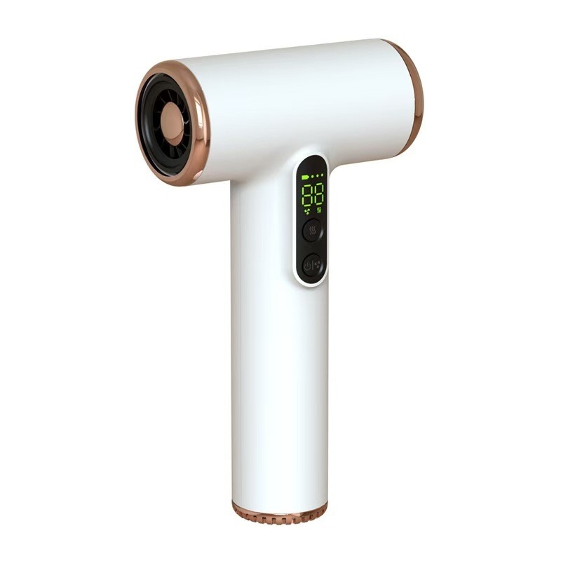 Secador de cabello portátil recargable con tiempo de carga de 2-2.5 horas y voltaje de 11.1V 10A