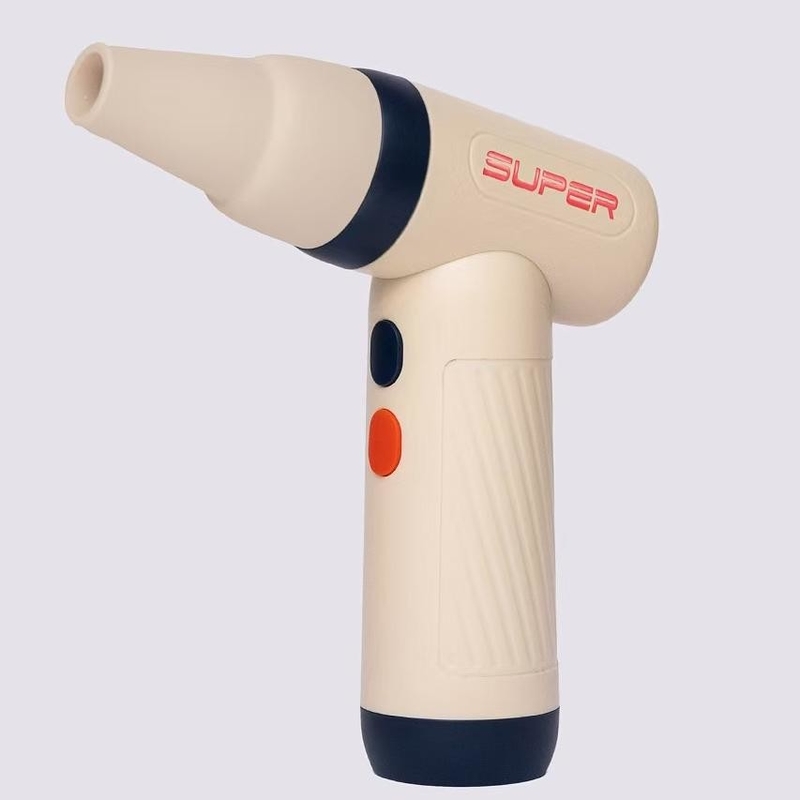 Ventilador de secado portátil de 40W para automóviles Orange Khaki / Blue Khaki