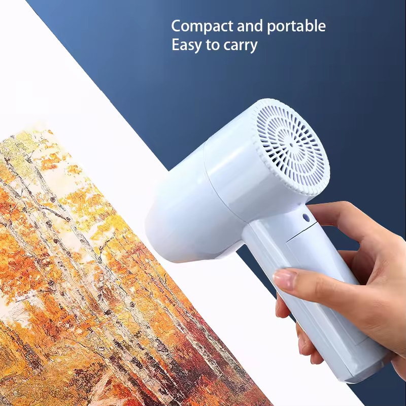Poderoso secador de cabello inalámbrico de 800W con duración de la batería de 60 minutos y tecnología de turmalina