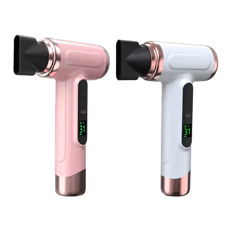 Display LCD Secador de cabello inalámbrico con tecnología de iones negativos de alta concentración