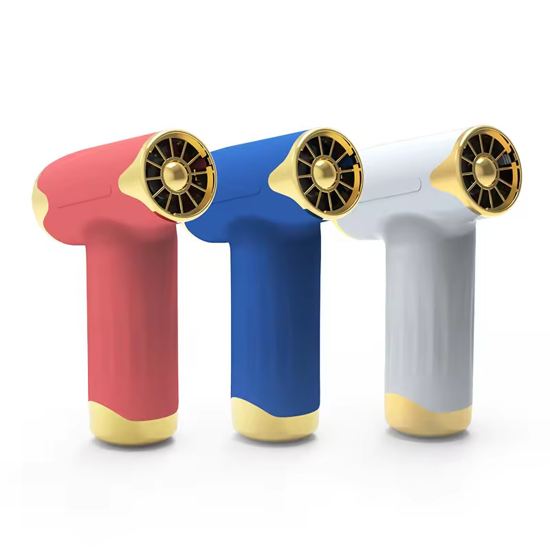 Seca de cabello sin cables con ventana rápida portátil soplador potente USB recargable