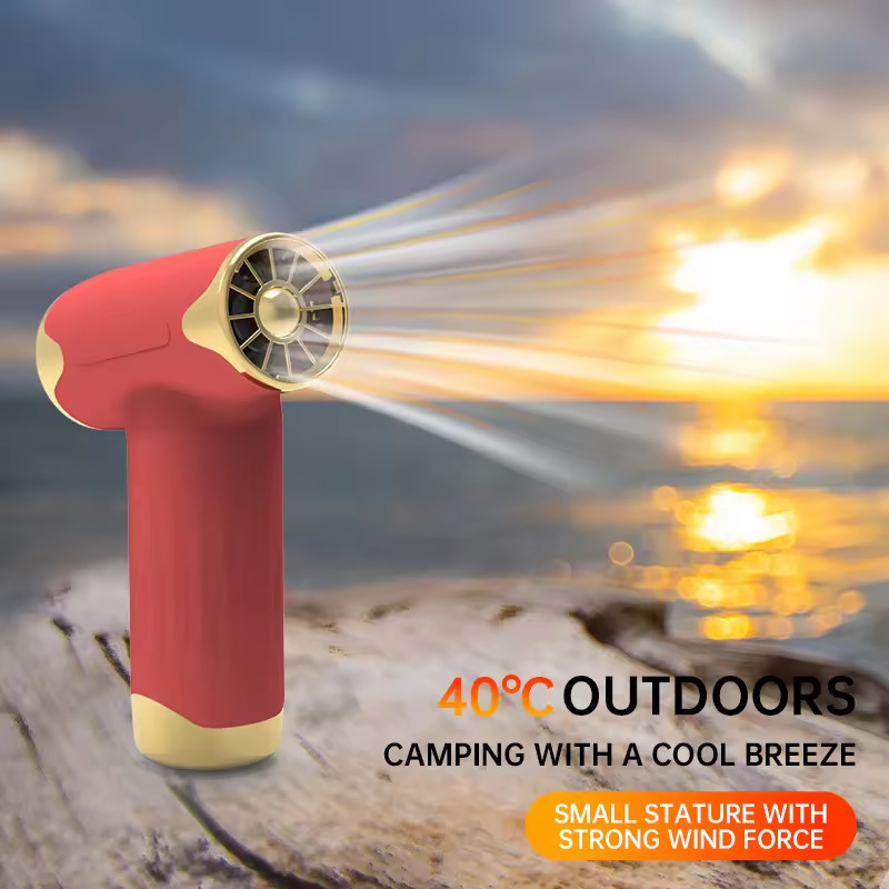 Seca de cabello sin cables con ventana rápida portátil soplador potente USB recargable