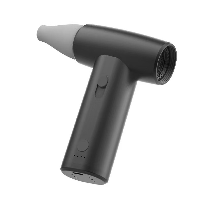 Set de secador de pelo con soplador recargable de 80W Mini secador de pelo sin hojas para el hogar y el exterior