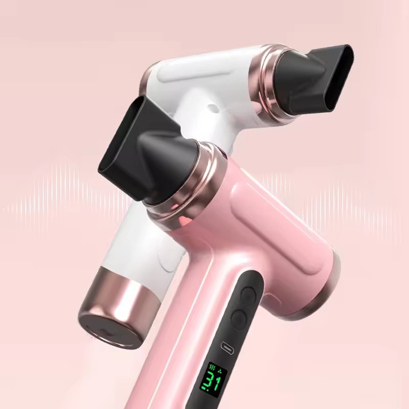 Secador de cabello para el hogar de alta potencia con secado rápido y tubo de viento plegable de iones negativos para estudiantes y uso en dormitorios