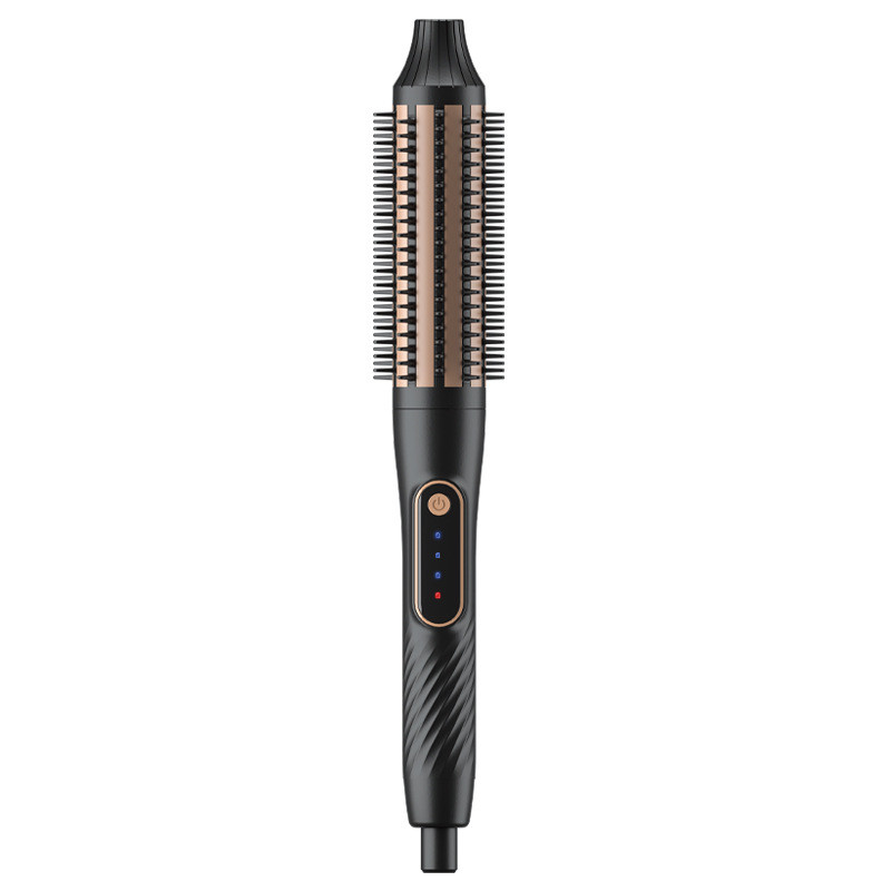 Cepillo de pelo de curling de cerámica de turmalina con temperatura ajustable y cable de alimentación de 1.6M