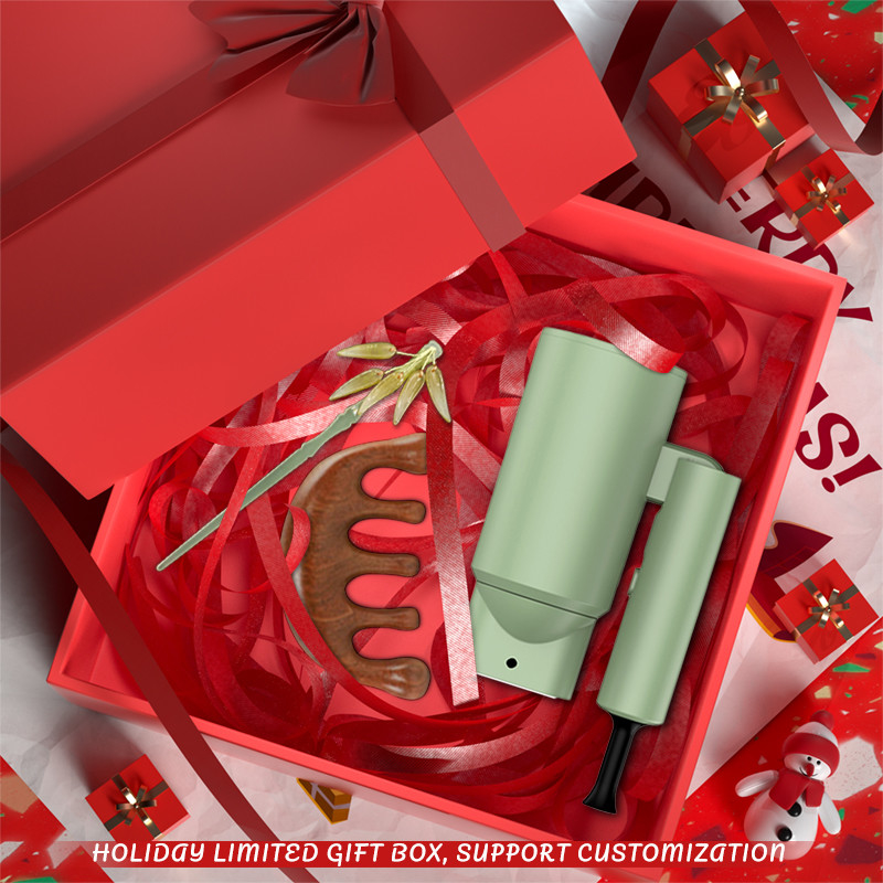 Conjunto de caja de regalo para el festival de secador de cabello personalizado varilla de curling con boquilla de concentrador de cable de potencia de 1M