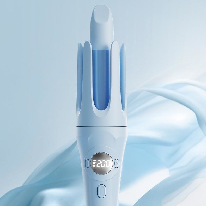 Cargador de cabello automático inalámbrico de 47W hierro con tecnología iónica tipo-C