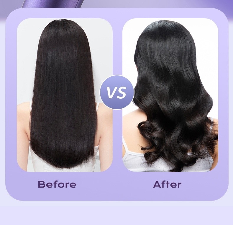 Cabello corto Curling Iron sin cordones para viajes y estilo diario 32 * 6cm tamaño