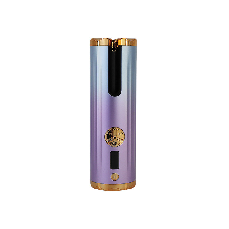 Recargable sin cables Curler automático Mini USB portátil de calefacción rápida Rollers de pelo de onda grande Styler