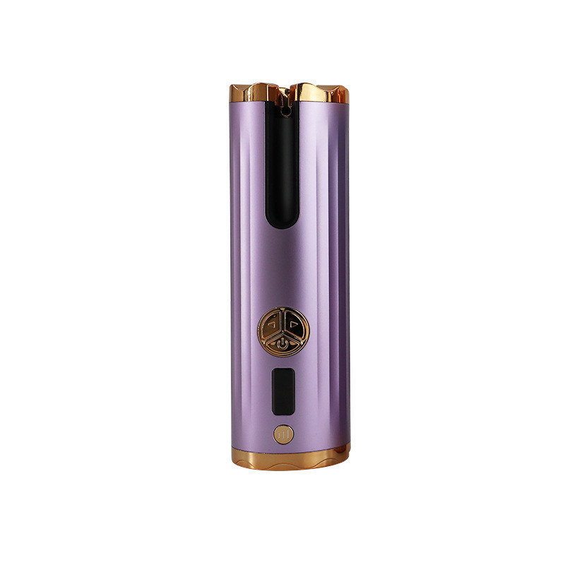 Recargable sin cables Curler automático Mini USB portátil de calefacción rápida Rollers de pelo de onda grande Styler