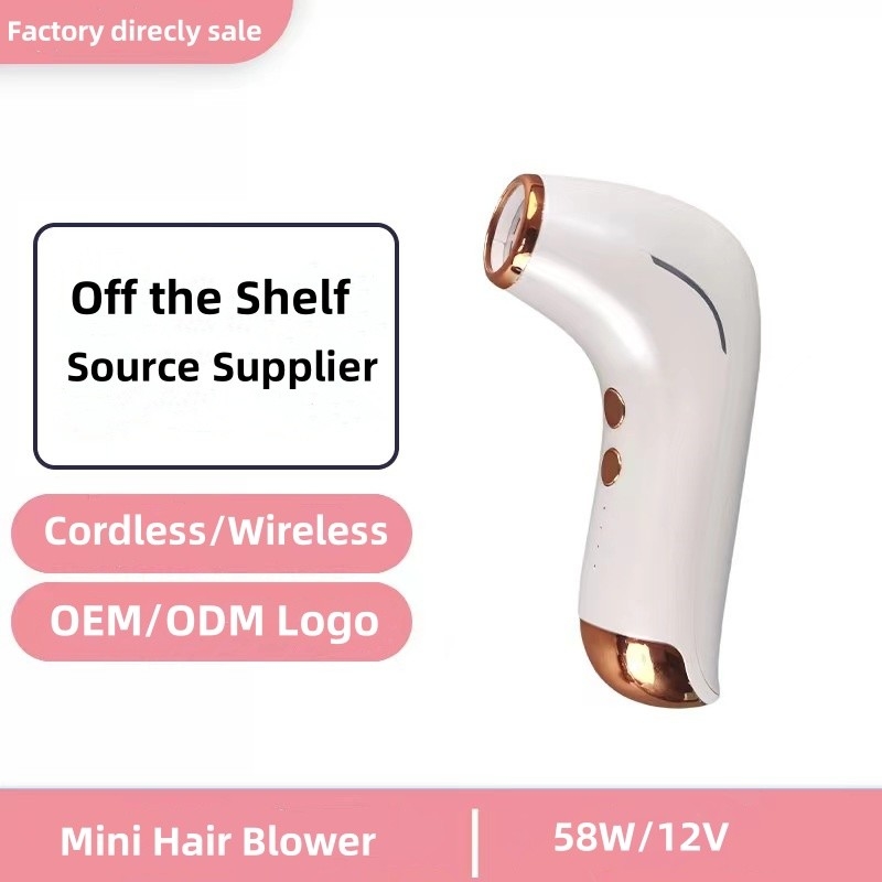 Secador de cabello portátil de USB de alta resistencia de alta velocidad de aire libre inflables violentos
