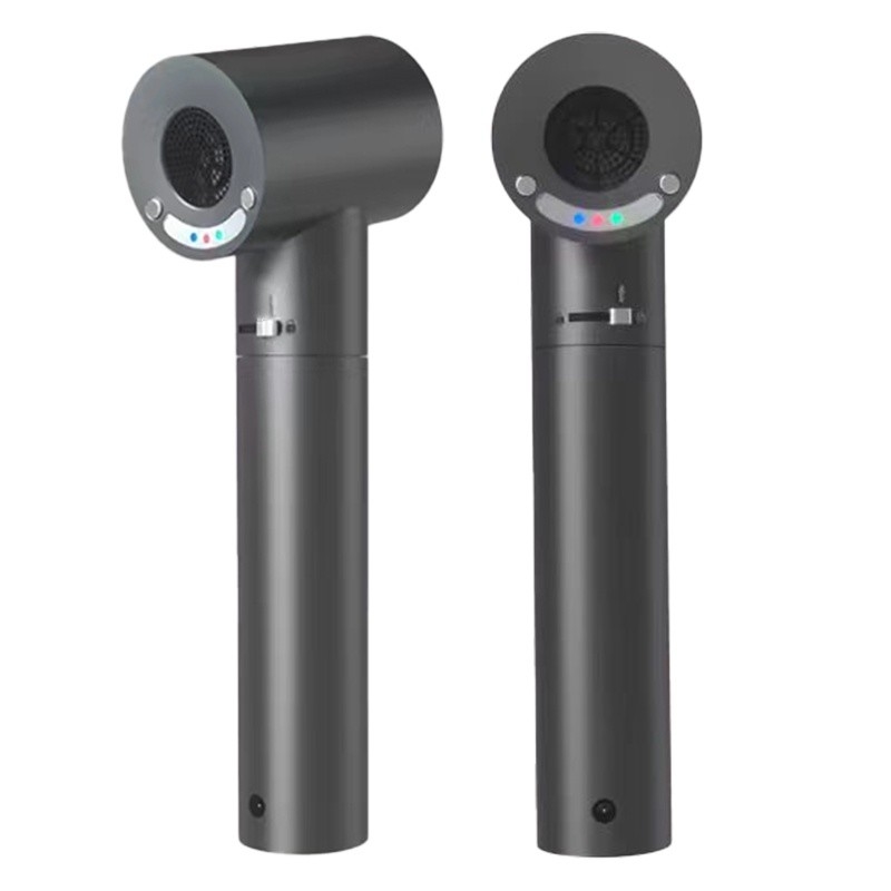 Secador de cabello portátil sin cables 60W Batería Alimentada con 4 aleación de aluminio de ajuste de calor