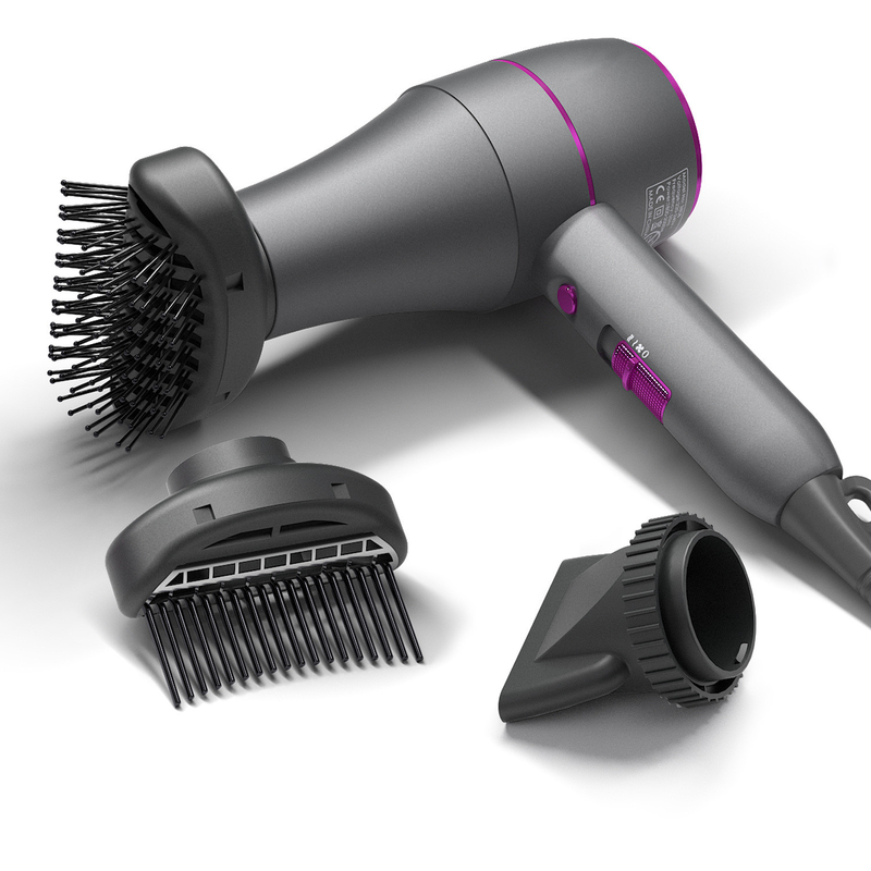 Secador de pelo de salón profesional con velocidad de viento súper fuerte y diseño científico de cuidado del cabello secador de pelo