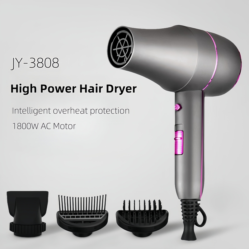 Secador de pelo de salón profesional con velocidad de viento súper fuerte y diseño científico de cuidado del cabello secador de pelo