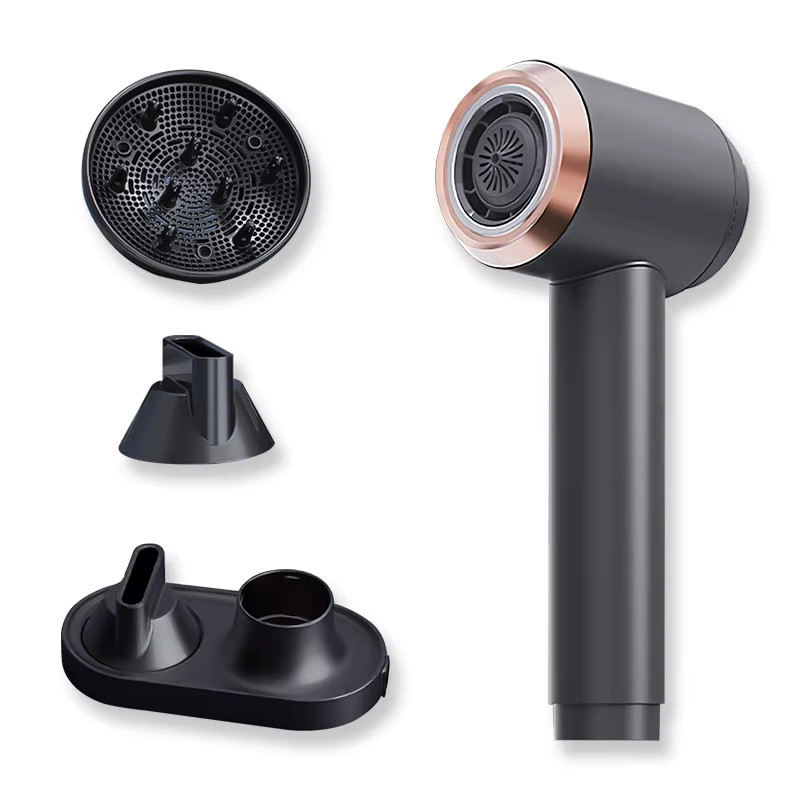 Secador de pelo de temperatura constante de larga duración de la batería de carga USB recargable inalámbrica