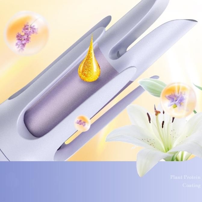 32mm Automático de pelo de rizado de hierro para el cabello corto 160°C 180°C 200°C Configuración de temperatura Diseño anti quemado Protección automática de apagado