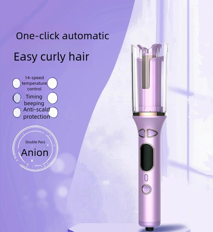 Clasico de 1 pulgada de rizado de hierro de calor rápido de cerámica para el cabello rizador para rizos suaves y olas