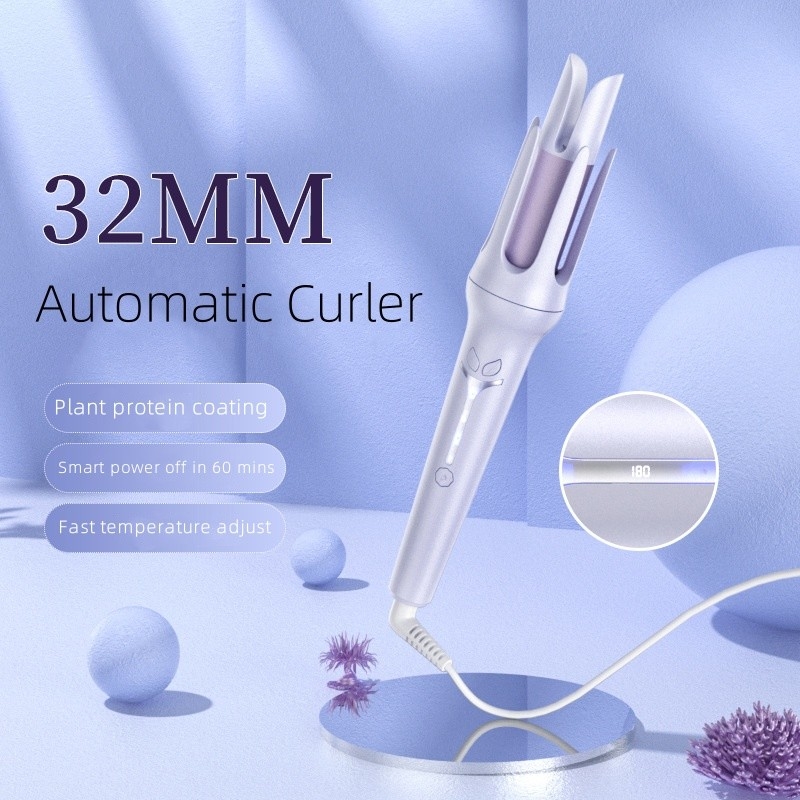 Curling Iron de salón 2 en 1 Curler y alisador de pelo con calentamiento rápido